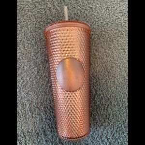 Starbucks Rose Gold Studded Tumbler
